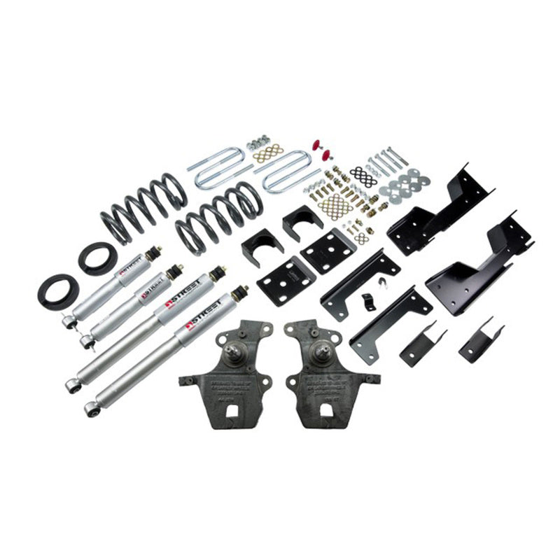 BT Lower Kit w SP Shocks - Belltech LOWERING KIT WITH SP SHOCKS
