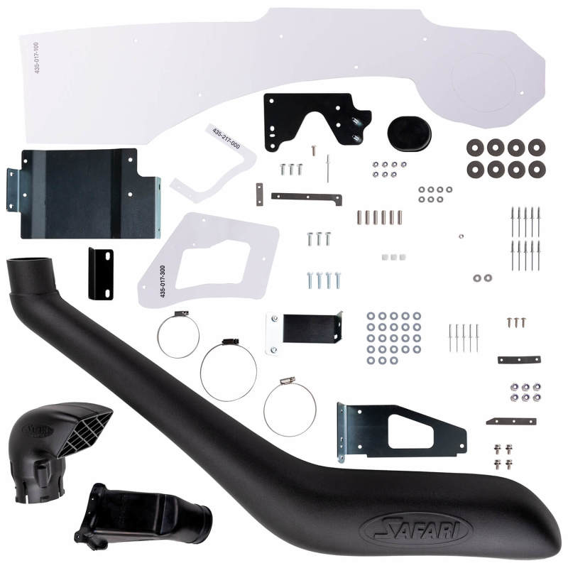 ARB Safari V-Spec Snorkels - ARB Safari 4X4 Snorkel Vspec Navara Np300 W/B Ys23Ddtt 15On
