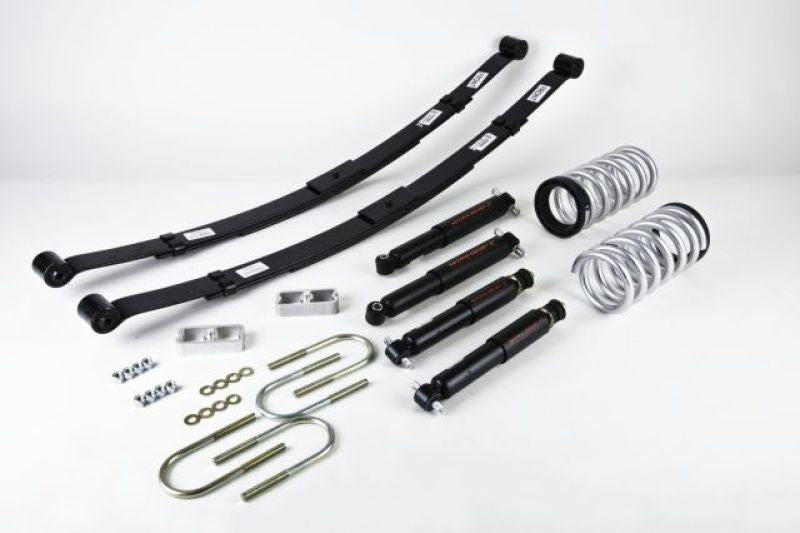 BT Lowering Kit w ND2 Shocks - Belltech LOWERING KIT 82-93 S10 2inch-3inch/4inch ND2 SHOCKS