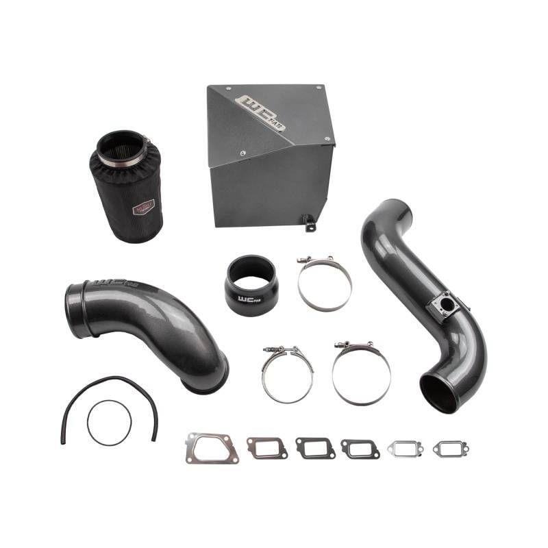 WCF Intake Kit - Stage 2 - Wehrli 11-16 Chevrolet 6.6L Duramax LML 4in Intake Kit Stage 2 - Candy Red