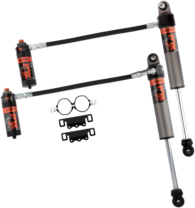 FOX 2.5 Factory Shock - Fox 2018+ Jeep JL 2.5 Factory Race Series 9.7in Remote Res. Front Shock Set / 0-1.5in. Lift w/ DSC