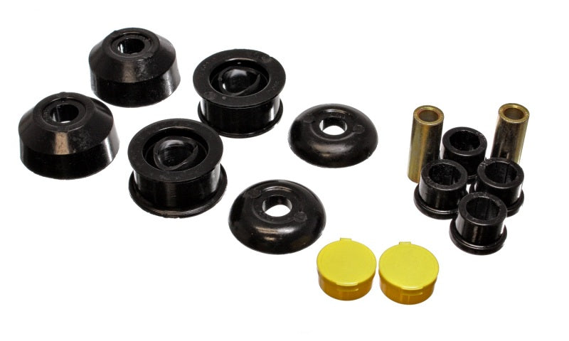 ES Cntrl Arm Bushings - Black - Energy Suspension 05-07 Scion tC / 03-06 Toyota Corolla/Matrix Black Front Control Arm Bushing Set