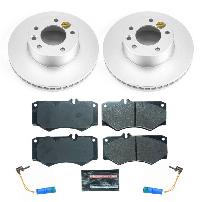 PSB Euro-Stop Kit - Power Stop 09-18 Mercedes-Benz G550 Front Euro-Stop Brake Kit