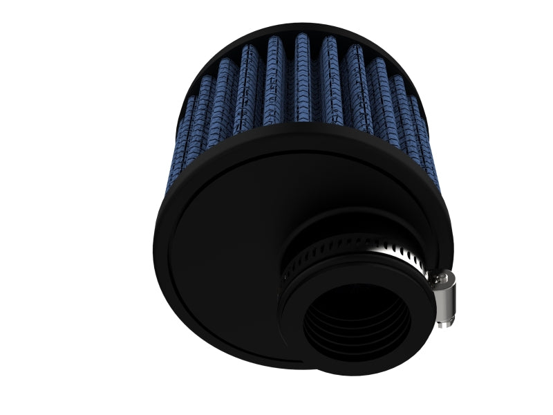 AFE Universal Pro-5 R Filter - aFe Magnum FLOW Crankcase Vent Filter 1-1/4 IN F x 3-3/4 IN B x 3-3/4 IN T x 3 IN H