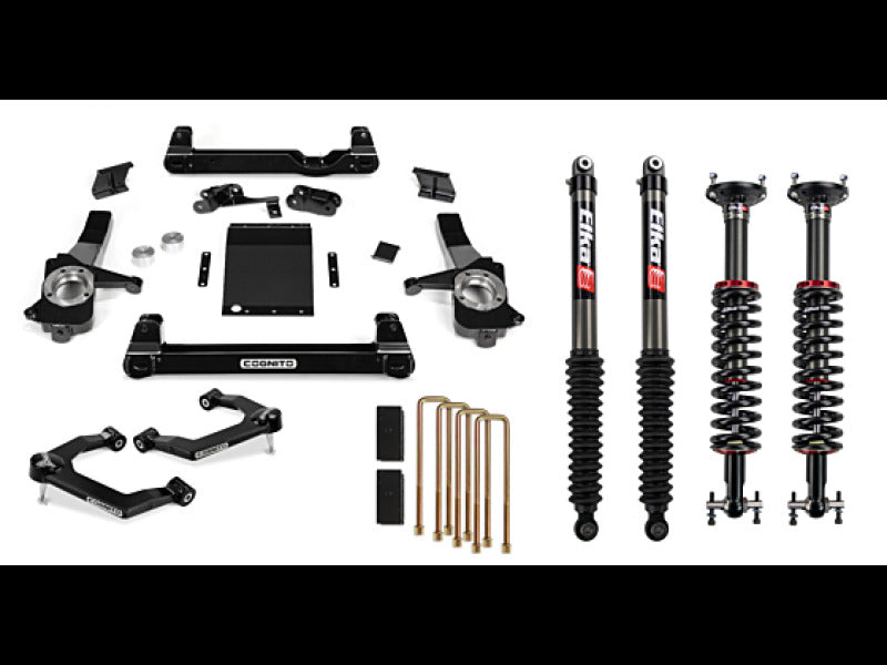 COG Lift Kit - Performance - Cognito 19-24 Chevy/GMC Silverado/Sierra 1500 2WD/4WD 6in Perf Lift Kit w/ Elka 2.0 IFP Shocks