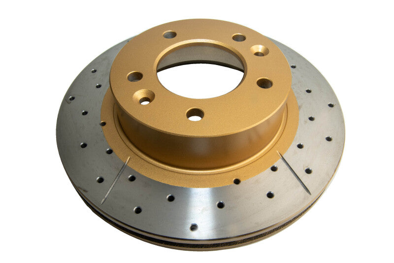 DBA Street Slot&Drill Rotors - DBA 86-92 Mazda RX-7 (5 Lug Models) Front Street Series Drilled & Slotted Rotor