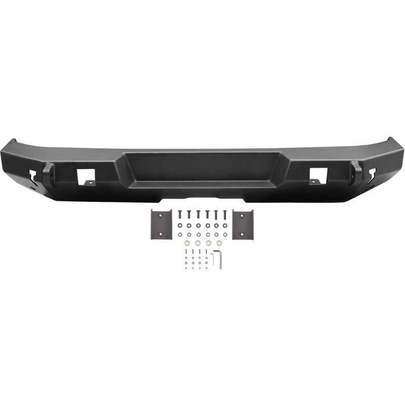 WES WJ2 Bumpers - Westin 07-18 Jeep Wrangler JK WJ2 Rear Bumper - Textured Black