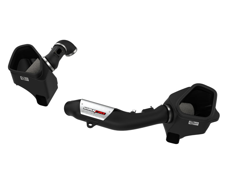 AFE Magnum FORCE Stage-2 Cold Air Intakes - aFe POWER Magnum FORCE Stage-2 Pro DRY S Cold Air Intake System 15-19 BMW M3/M4 3.0L