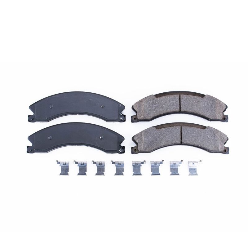 PSB Z17 Evolution Brake Pads - Power Stop 12-19 GMC Sierra 2500 HD Front or Rear Z17 Evolution Ceramic Brake Pads w/Hardware