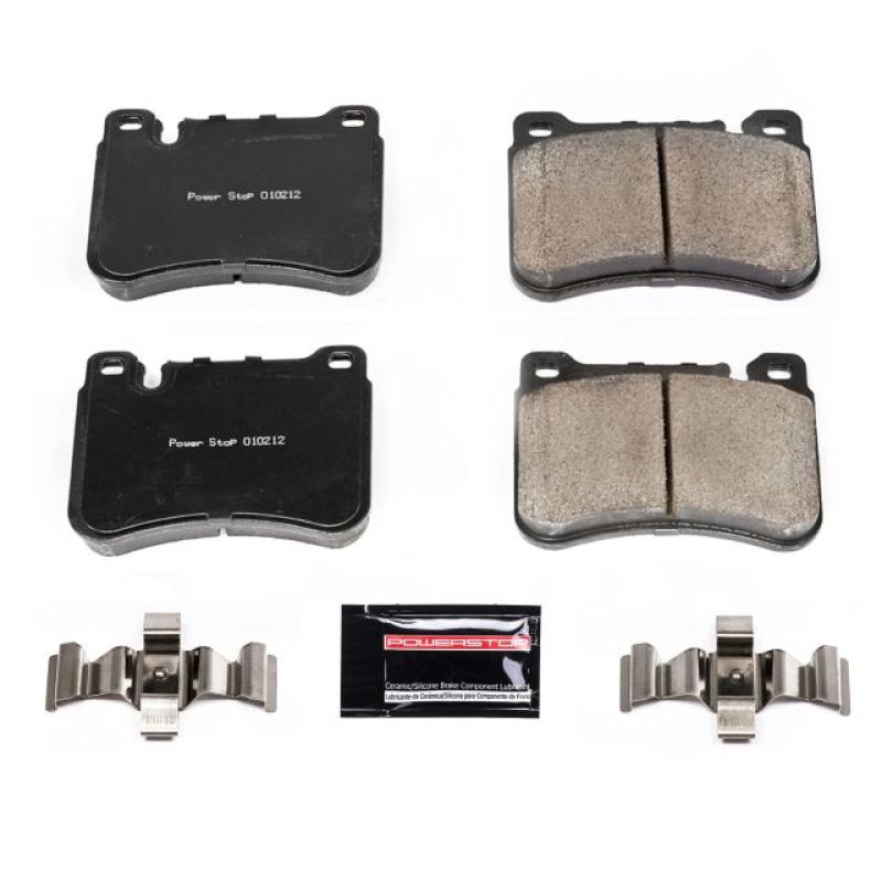 PSB Z23 Evolution Brake Pads - Power Stop 05-07 Mercedes-Benz C230 Front Z23 Evolution Sport Brake Pads w/Hardware