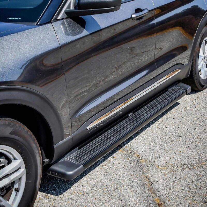WES Running Boards - Sure-Grip - Westin SG6 Black Aluminum Running Boards 79 in