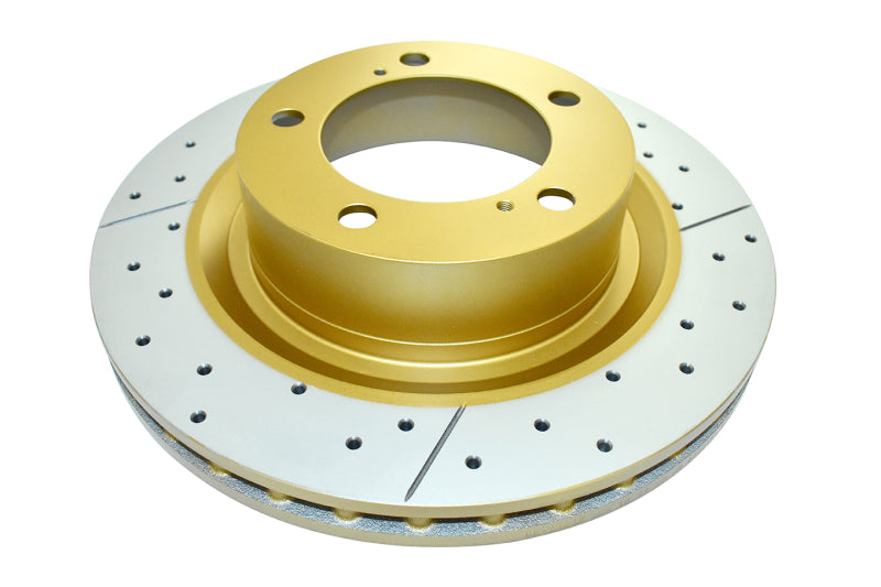 DBA Street Slot&Drill Rotors - DBA 08-21 Lexus LX570 Front Drilled & Slotted Street Series Rotor
