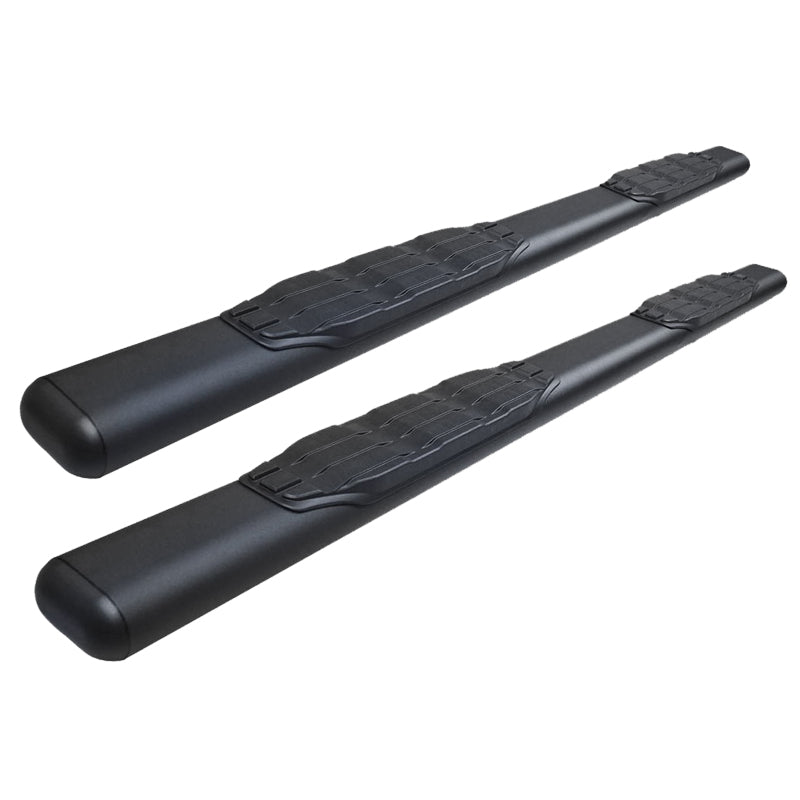 GOR Steps - 1000 - Tex Blk - Go Rhino Universal 1000 Series Side Steps - Tex Blk - 5in x 80in
