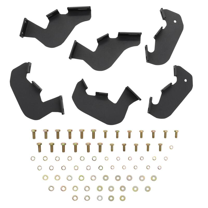 WES Nerf Bars - HDX Drop - Westin/HDX 2021+ Ford Bronco Drop Nerf Step Bars - Textured Black