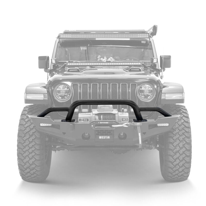 WES Bull Bars - XTS - Westin 20-25 Jeep Gladiator / 18-25 Wrangler JL XTS Round Bull Bar - Tex. Blk