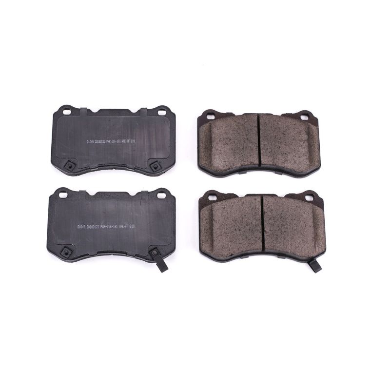 PSB Z16 Evolution Brake Pads - Power Stop 04-08 Acura TL Front Z16 Evolution Ceramic Brake Pads