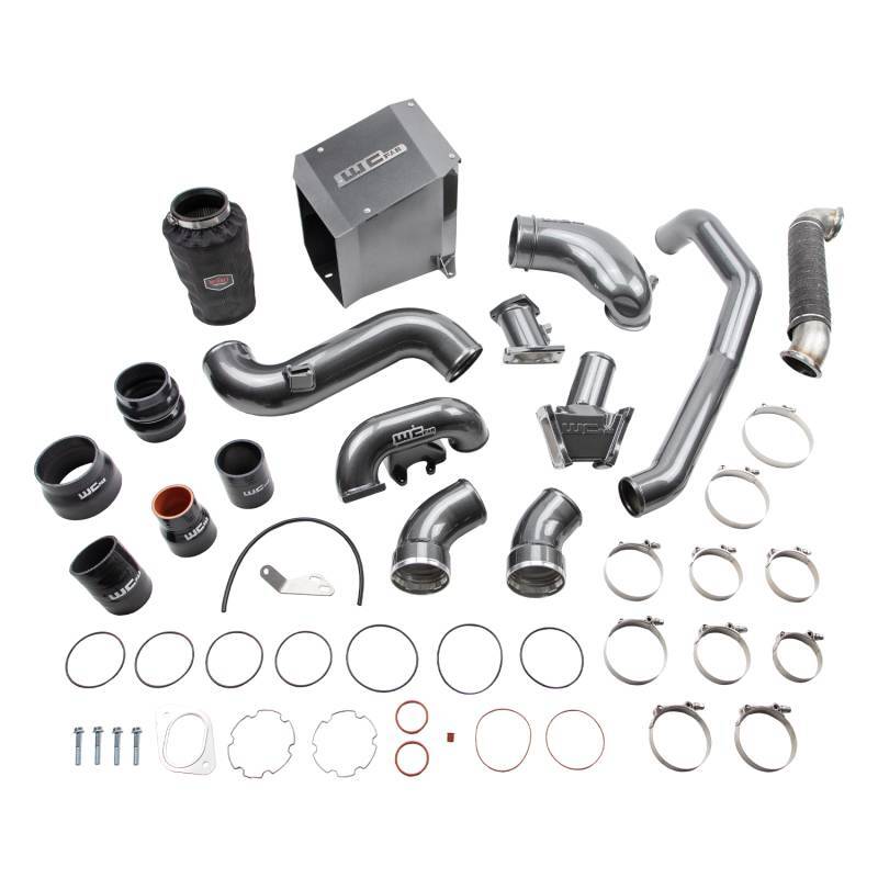 WCF Intake Bundle Kit - Wehrli 07.5-2010 Chevrolet 6.6L Duramax LMM Stage 3 High Flow Bundle Kit - Bengal Blue