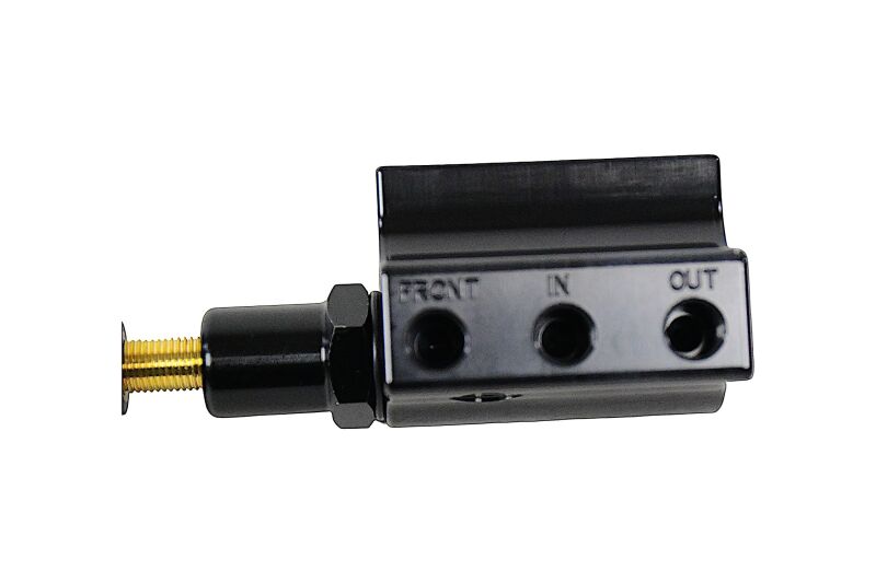 BAE Proportioning Valve - Baer Brakes Remaster Left Port Adjustable Proportioning Valve - Black