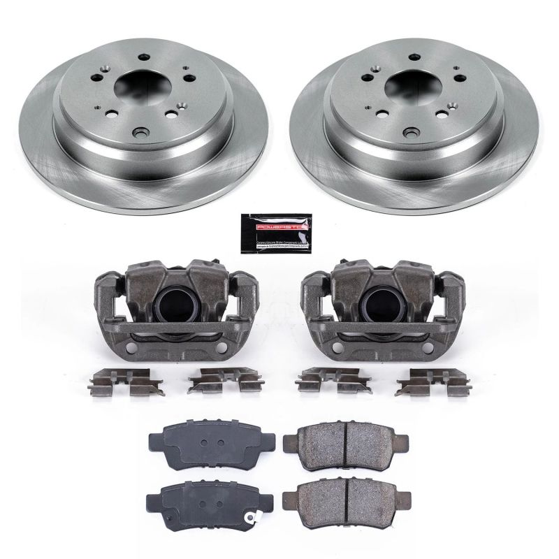 PSB Autospecialty Kit w/Cals - Power Stop 05-10 Honda Odyssey Rear Autospecialty Brake Kit w/Calipers