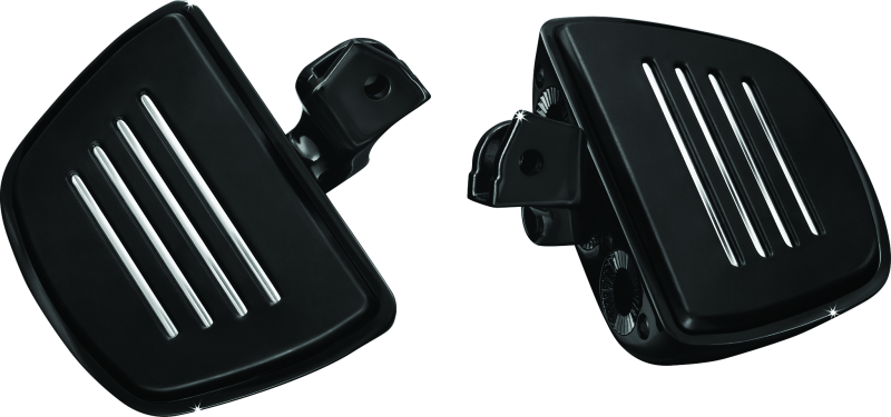 KUR Mini Boards B - Kuryakyn Premium Mini Boards 01-17 Honda GL1800 Black
