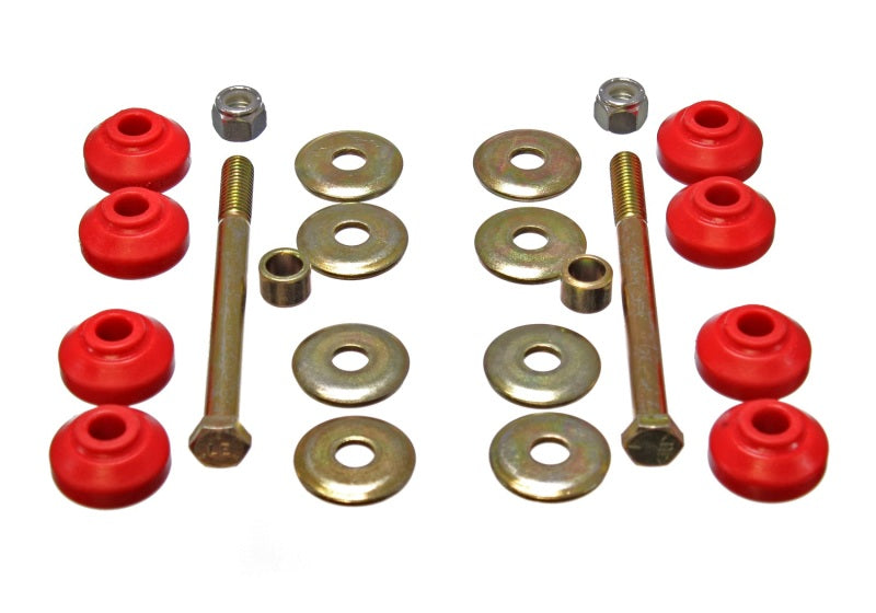ES End Links - Red - Energy Suspension 03-05 Dodge SRT4 Red Front Sway Bar End Link Set