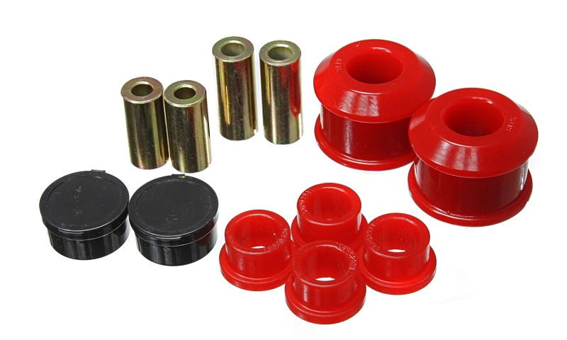 ES Cntrl Arm Bushings - Red - Energy Suspension 06-11 Honda Civic Red Front Control Arm Bushing Set
