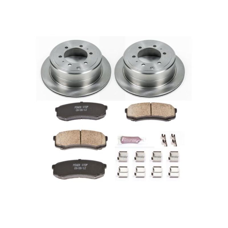PSB Autospecialty Kit - Power Stop 96-97 Lexus LX450 Rear Autospecialty Brake Kit