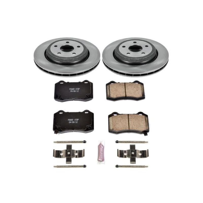 PSB Autospecialty Kit - Power Stop 18-19 Dodge Durango Rear Autospecialty Brake Kit