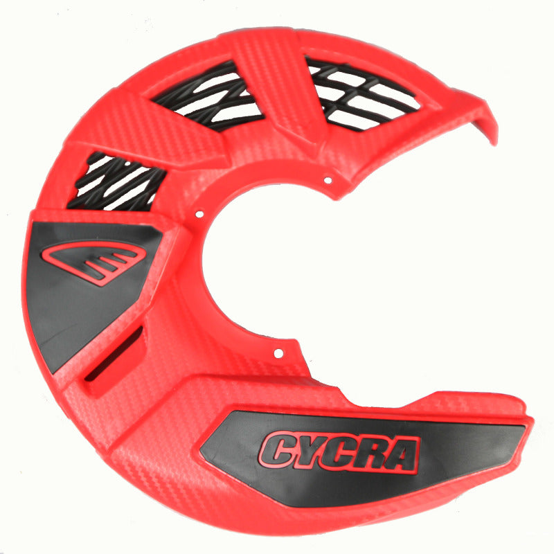 CYC Disc Cover - Cycra 04+ Honda CR125R-CRF450RX Disc Covers - Red