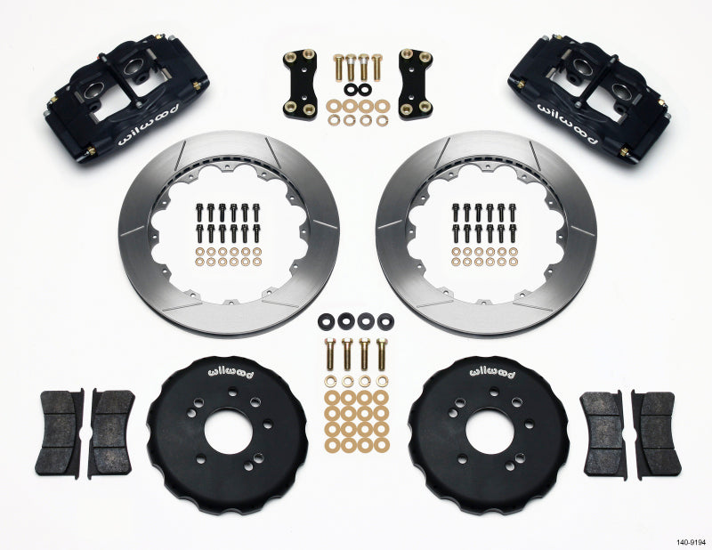 WIL Superlite Brake Kit - Wilwood FSLI4 Front Hat Kit 13.00in Nissan 240SX