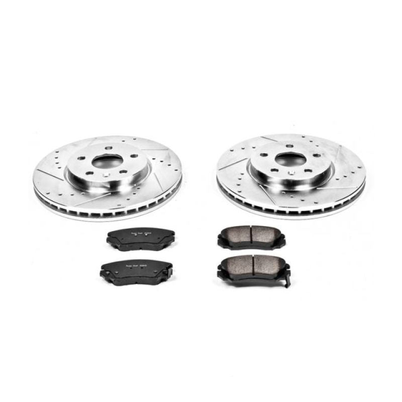 PSB Z23 Evolution Kit - Power Stop 2010 Buick Allure Front Z23 Evolution Sport Brake Kit