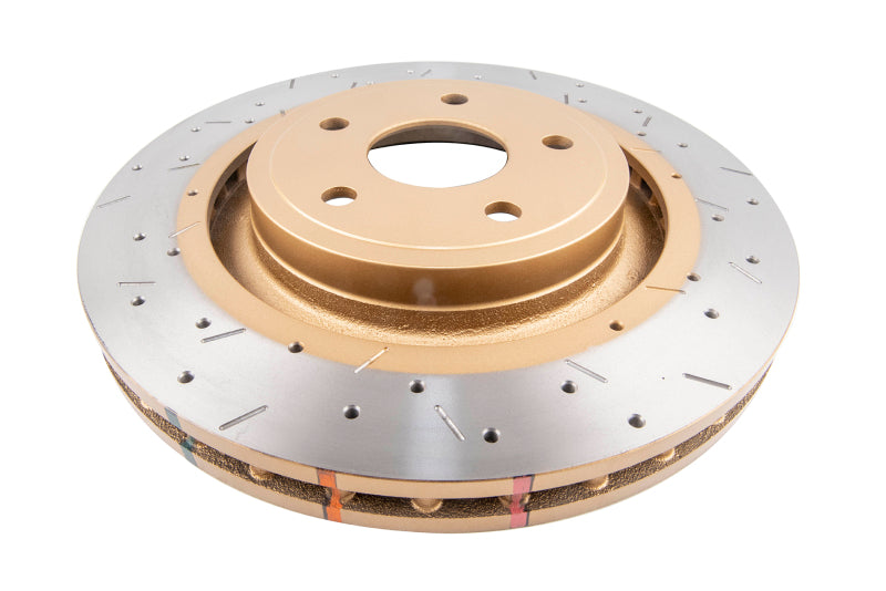DBA 4000 Slot&Drill Rotors - DBA 06-10 Jeep Grand Cherokee SRT-8 360mm Dia Front Drilled & Slotted T3 4000 Series Rotor