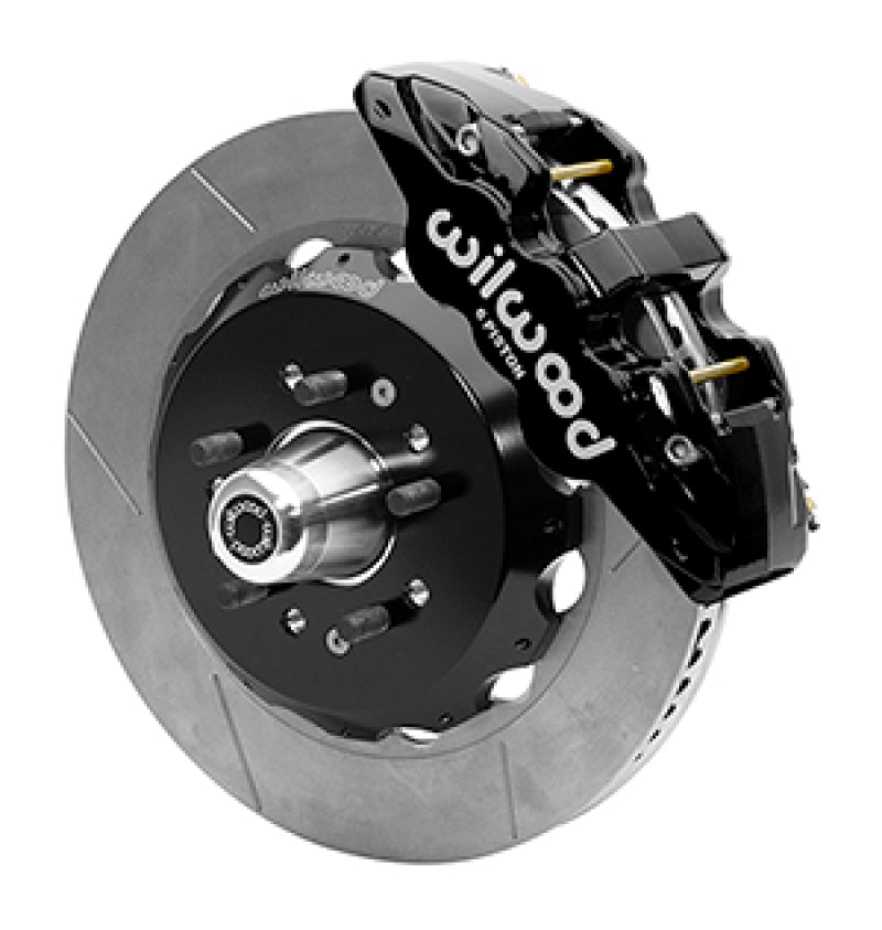 WIL Aero Brake Kit - Wilwood 55-57 Chevy Bel Air Aerolite 6R Kit, 5 x 4.50in/4.75in Hub - 14.00in Slotted Rotor