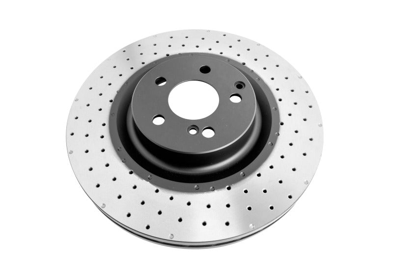 DBA 4000 Series Drilled Rotors - DBA 2010 Mercedes-Benz CL550 AMG Sport Package Front 4000 Series Drilled Rotor