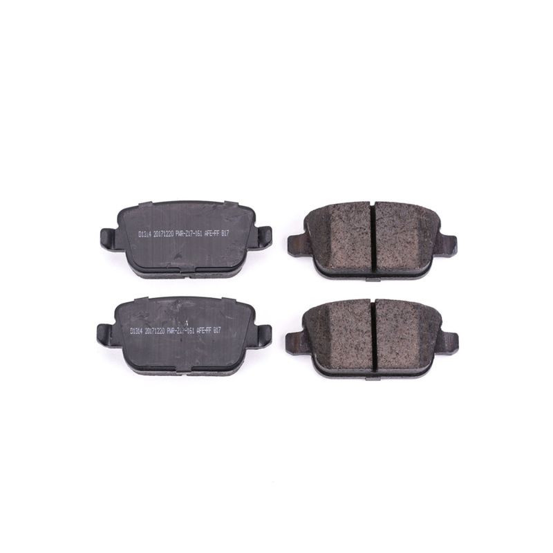 PSB Z16 Evolution Brake Pads - Power Stop 08-12 Land Rover LR2 Rear Z16 Evolution Ceramic Brake Pads