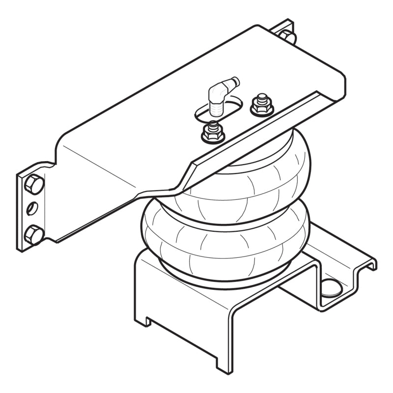 FIR Ride-Rite Kits - Rear - Firestone Ride-Rite Air Helper Spring Kit Rear 08-12 16K-22K GVWR (Not Thor Motorhomes) (W217602170)