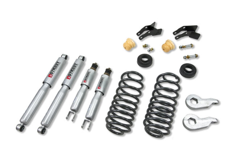 BT Lower Kit w SP Shocks - Belltech LOWERING KIT WITH SP SHOCKS