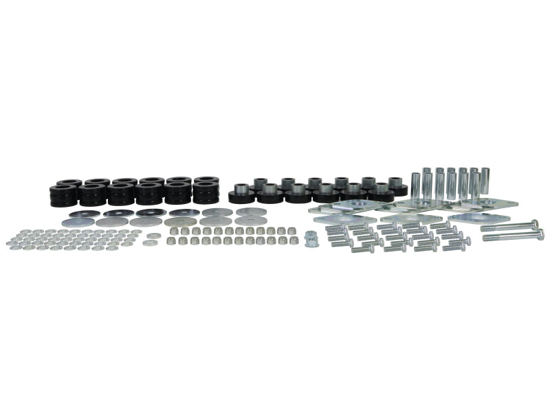WL Bushings - Body Mount - Whiteline 2007-2014 Jeep Wrangler Body Mount Bushing Set