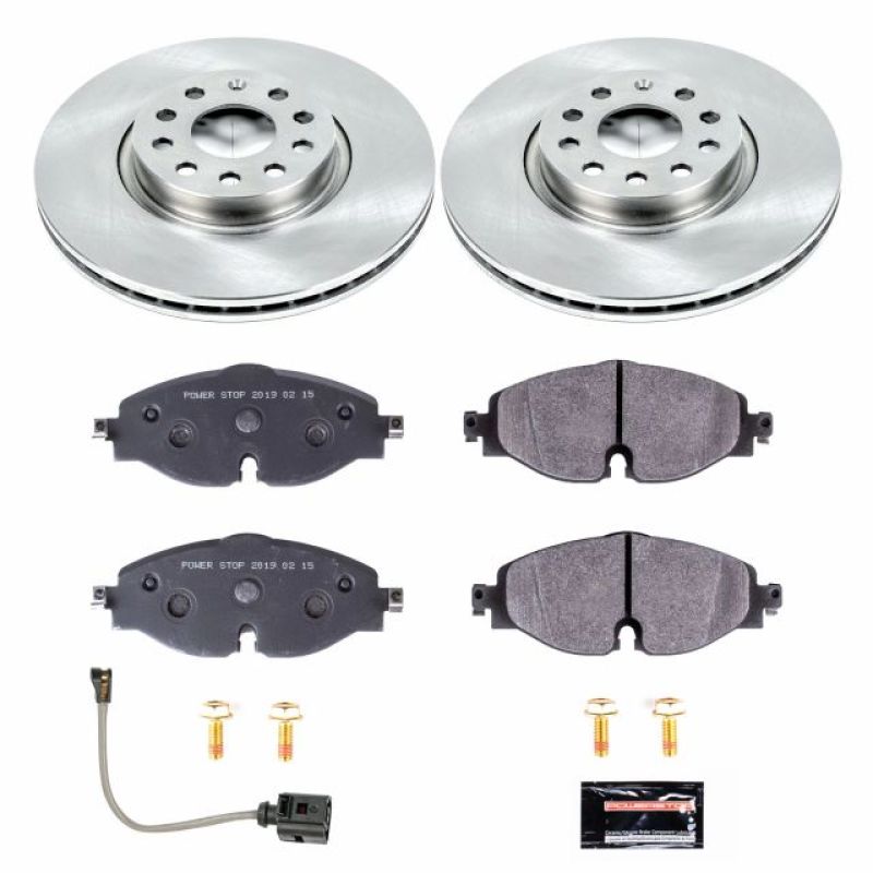 PSB Track Day SPEC Kit - Power Stop 15-18 Audi A3 Front Track Day SPEC Brake Kit