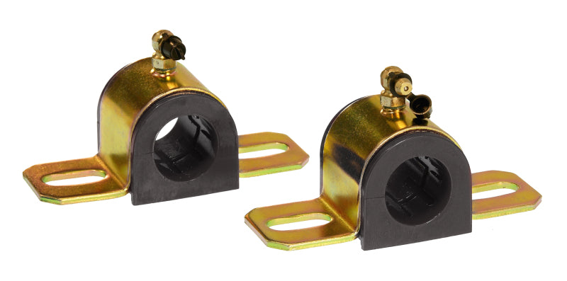 PRO Sway/End Link Bush - Blk - Prothane Universal 90 Deg Greasable Sway Bar Bushings - 1 1/16in - Type B Bracket - Black