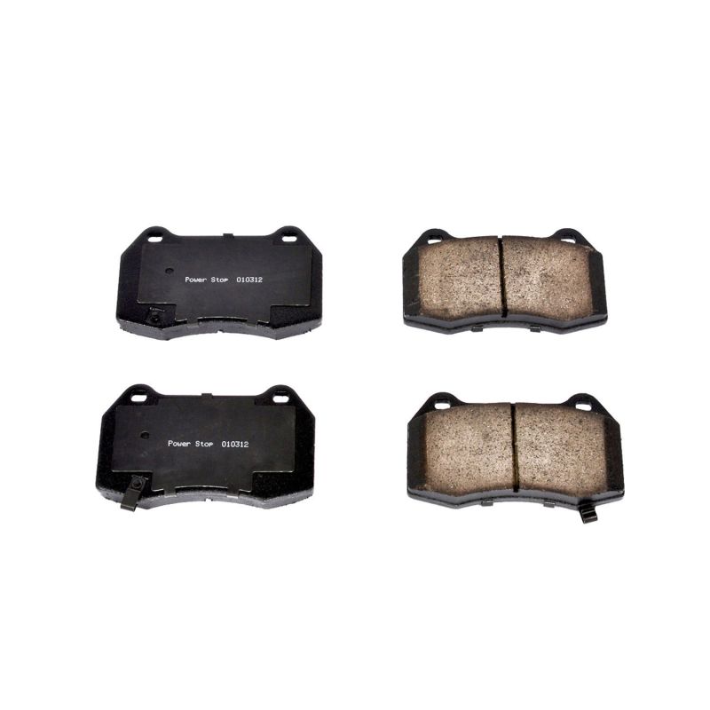 PSB Z16 Evolution Brake Pads - Power Stop 03-04 Infiniti G35 Front Z16 Evolution Ceramic Brake Pads