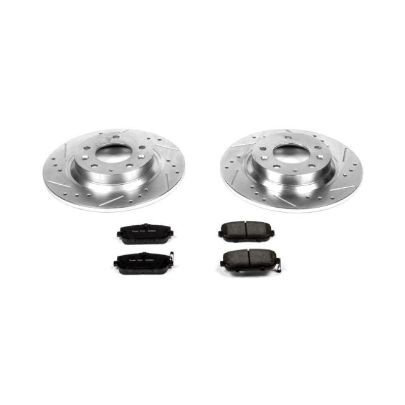 PSB Z23 Evolution Kit - Power Stop 06-15 Mazda MX-5 Miata Rear Z23 Evolution Sport Brake Kit