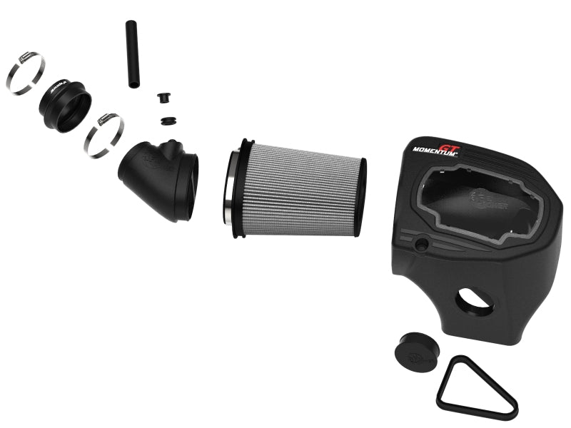 AFE Momentum GT Cold Air Intakes - aFe 11-23 Dodge Challenger Momentum GT Cold Air Intake System w/ Pro DRY S Filter