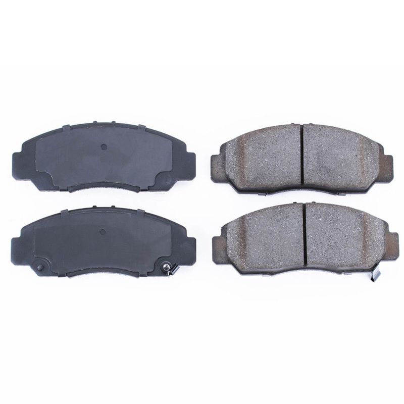 PSB Z16 Evolution Brake Pads - Power Stop 06-15 Honda Civic Front Z16 Evolution Ceramic Brake Pads
