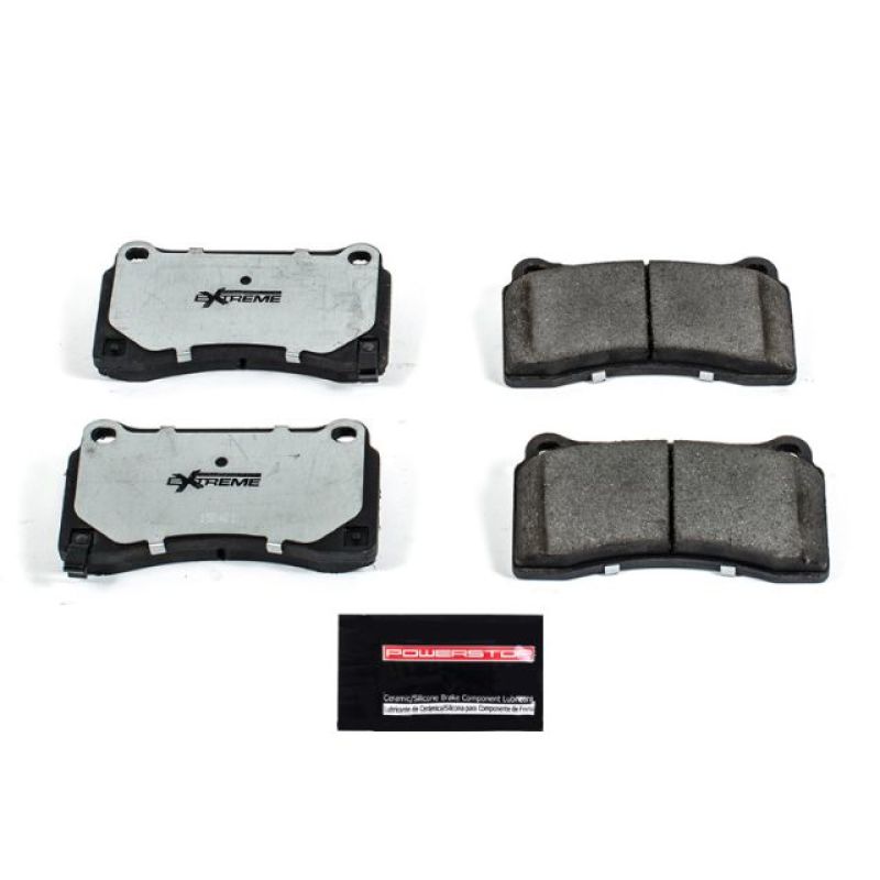 PSB Z26 Extreme Brake Pads - Power Stop 09-18 Nissan GT-R Rear Z26 Extreme Street Brake Pads w/Hardware