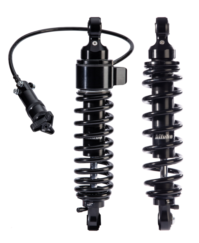 BIT WME2 Twinshocks - Bitubo WME2 Twinshocks Adjustable: Single Hydraulic Spring Preload, Reb., Length 326mm, Dk Edition