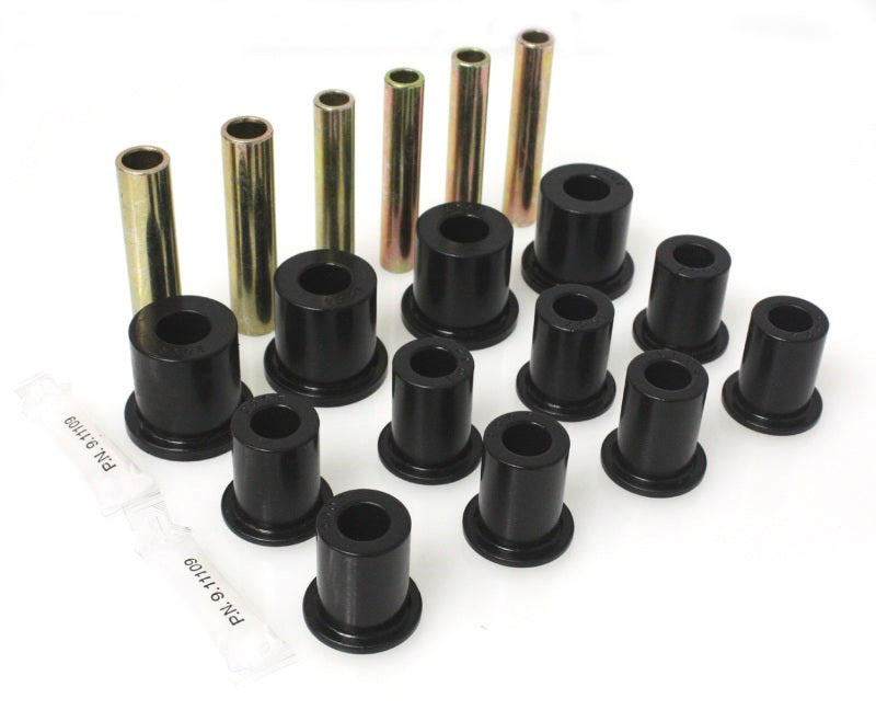 ES Spring/Shackle Bush - Black - Energy Suspension 71-87 Blazer/Denali XL/Suburban/Yukon XL / 71-87 1/2ton/3/4ton/1ton Black Front Le