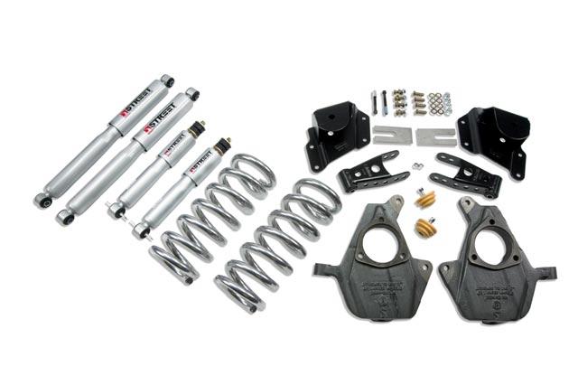 BT Lower Kit w SP Shocks - Belltech LOWERING KIT WITH SP SHOCKS