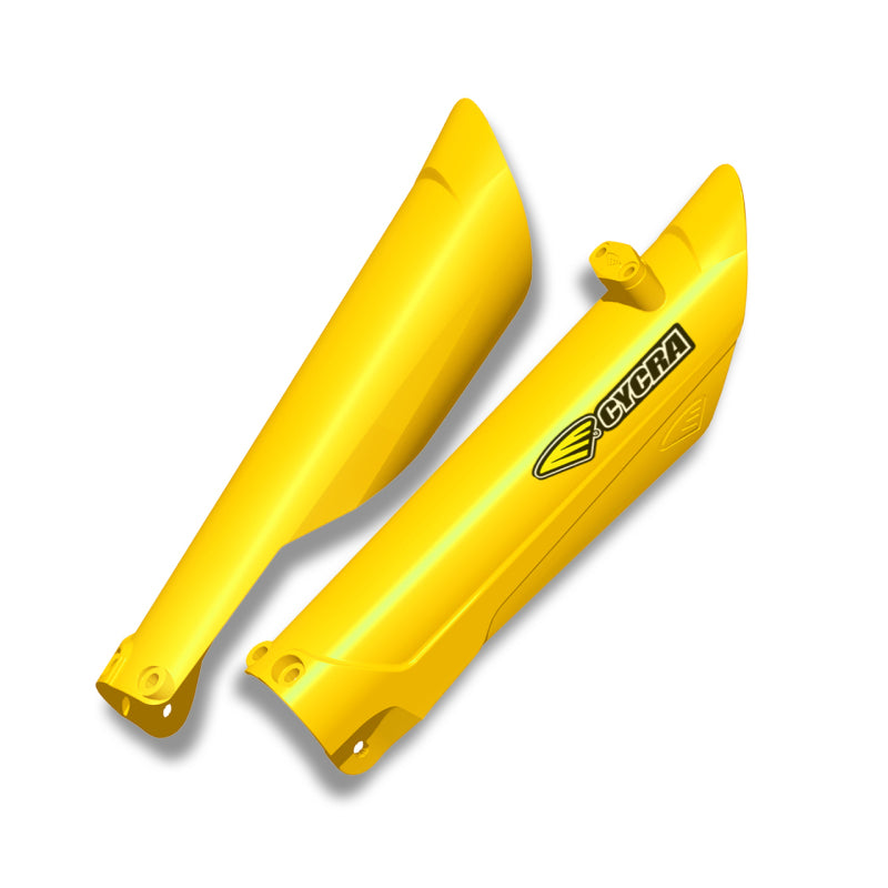 CYC Fork Covers - Cycra 15-23 Husqvarna FC/FE/FX/TC/TE/TX Fork Guards - OEM Yellow