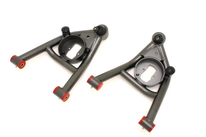 BMR Control Arms - BMR 64-72 A-Body Non-Adj. Lower A-Arms (Polyurethane) - Black Hammertone